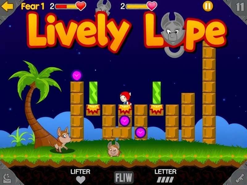 Lively Lope Gameplay Screenshot